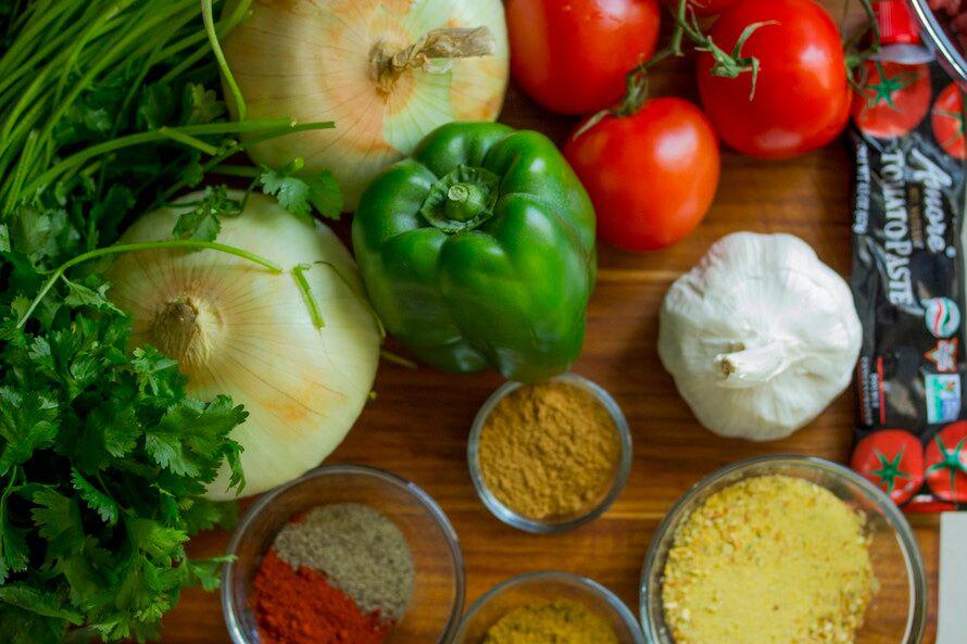 Fresh organic foods