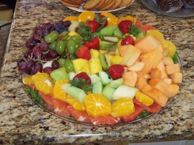 organic fruit for health party