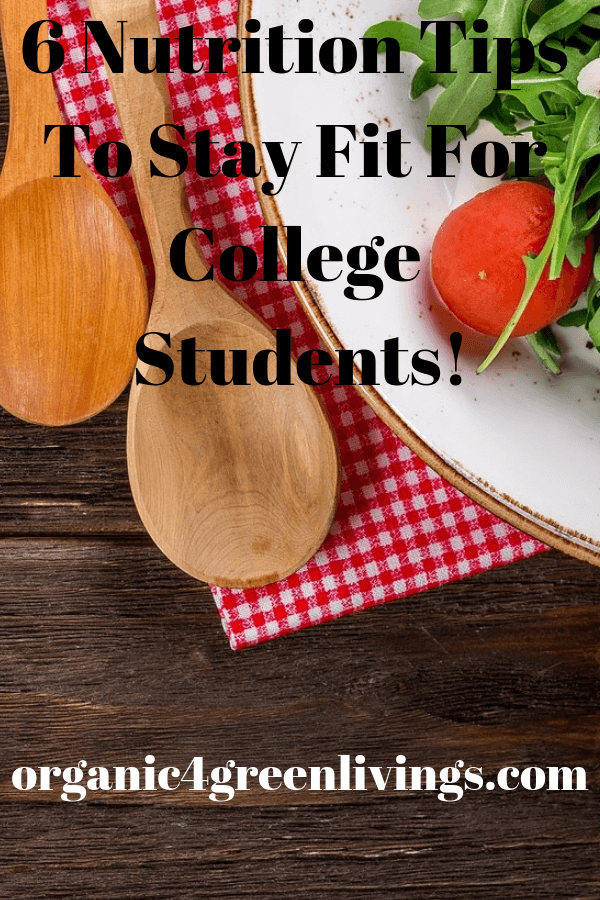 Nutrition tips for college students