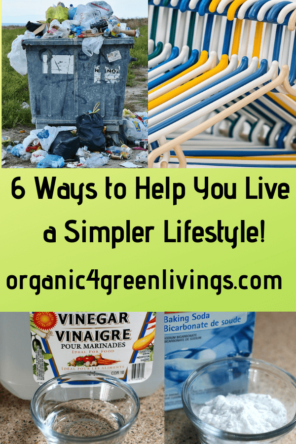 Ways to live a simpler lifestyle