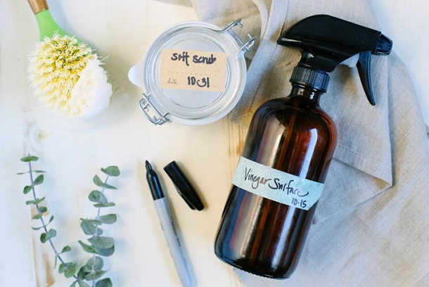 use vinegar to clean