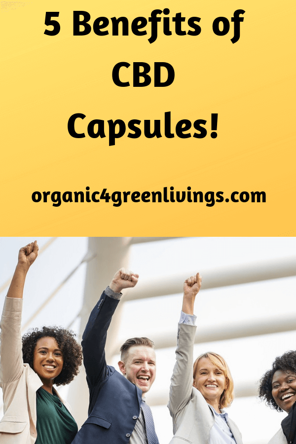 Benefits of CBD capsules
