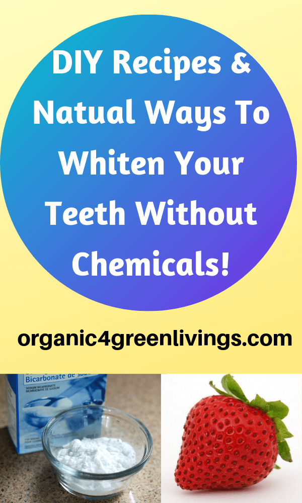 how to whiten your teeth with strawberries and baking soda