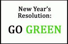 Go Green For New Year's