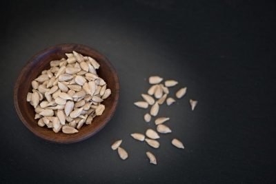 drying sunflower seeds