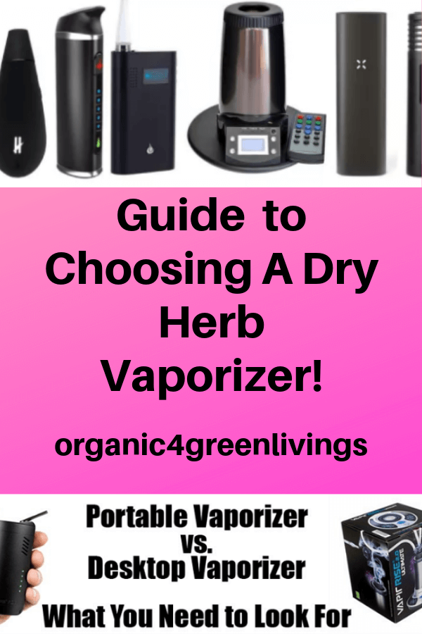 guide to choosing a dry herb vaporizer